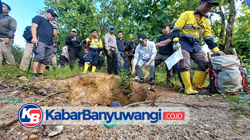 Tim Geologi PT BSI Sampling Batuan Gunung Salakan Portal Kabar