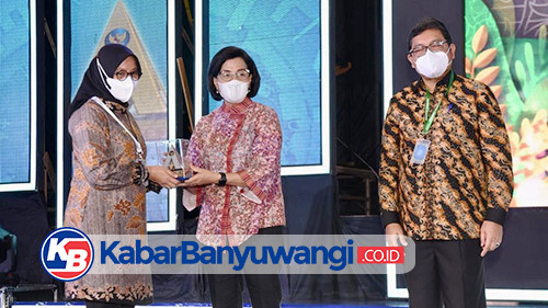 Pemkab Banyuwangi Raih Penghargaan 10 Kali WTP dari Menteri Keuangan RI