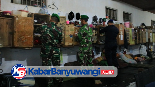 Lakukan P4GN, Lapas Banyuwangi Libatkan TNI-Polri Geledah Kamar Hunian Warga Binaan