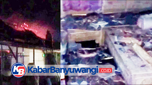 Rumah di Wongsorejo Banyuwangi Hangus Terbakar Diduga Korsleting Listrik, Kerugian Rp200 Juta