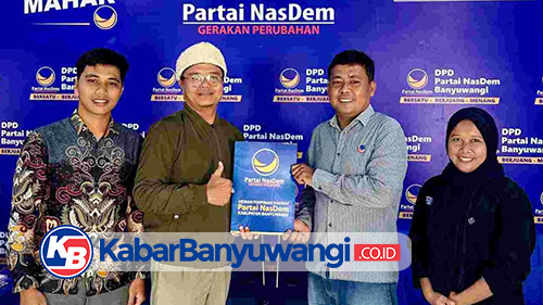 Baru Dibuka, Tiga Nama Ambil Formulir Pilkada 2024 di DPD NasDem Banyuwangi