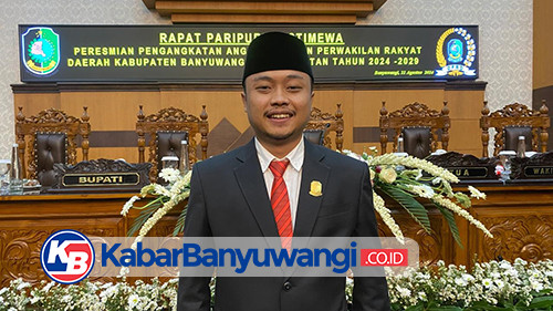 Abdul Ghofur, Anak Petani Kembali Dilantik Menjadi Anggota DPRD Banyuwangi Periode 2024-2029