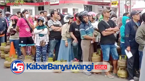 Operasi Pasar Gas Elpiji 3 Kg Diserbu Warga, Sekda Banyuwangi: Masyarakat Jangan Panik