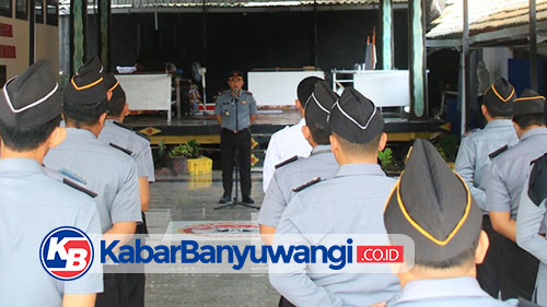 Kalapas Banyuwangi Tekankan Kepekaan dan Keikhlasan Kerja, Jaga Nama Baik Organisasi