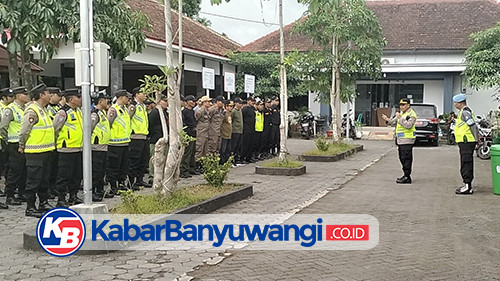 Polresta Banyuwangi Gelar Apel Kesiapan Pengamanan Etape 2 TdBI 2024