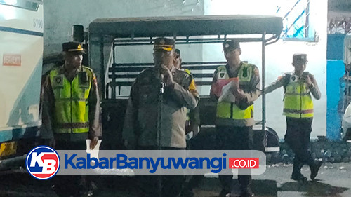 Malam Kedua Sah-sahan Warga PSHT Banyuwangi, Polresta Kembali Gelar Apel Pengamanan