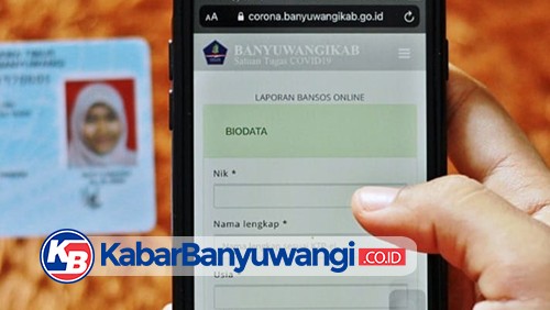 Belum Dapat Bansos, Warga Banyuwangi Cukup Lapor via Online Biar Dikirimi Sembako