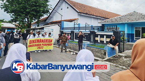 Kantor KONI Banyuwangi Digerudug Puluhan Altet dan Pelatih Tanyakan Reward
