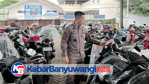 Puluhan Motor Barang Bukti Berstatus Inkrah, Pemilik Sah Bisa Ambil Gratis di Kejari Banyuwangi