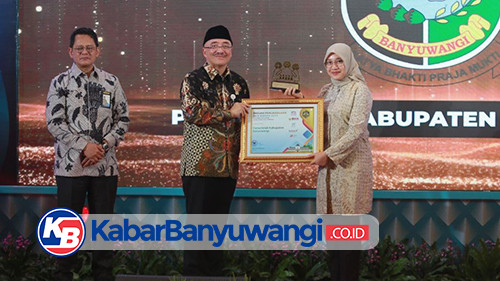 Tata Kelola Manajemen ASN Pemkab Banyuwangi Raih Dua Penghargaan BKN Award