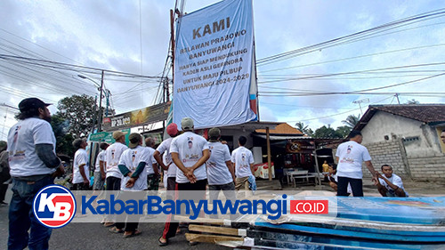 Relawan Sumail Center Banyuwangi Kecewa Berat, Partai Gerindra Tak Merekom Kadernya