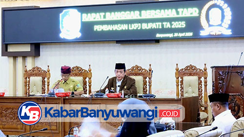 Badan Anggaran DPRD Banyuwangi Evaluasi LKPJ Bupati Tahun 2025