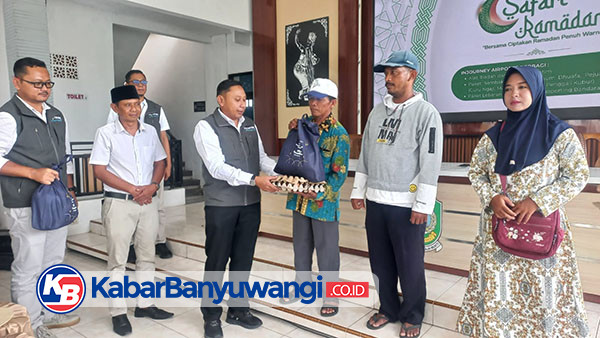 Marbot Masjid hingga Penggali Kubur Dapat Bantuan dari Bandara Internasional Banyuwangi