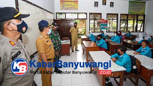 Sebanyak 1.150 Sekolah di Banyuwangi Mulai Pembelajaran Tatap Muka Terbatas