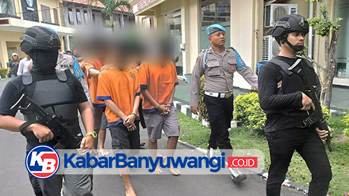 Diduga Terlibat Pengeroyokan, Belasan Oknum Pesilat Diamankan Polisi Banyuwangi