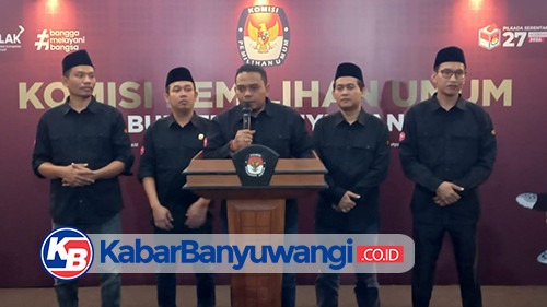 KPU Banyuwangi: Berkas Pendaftaran Ipuk-Mujiono Lengkap Diusulkan 8 Parpol