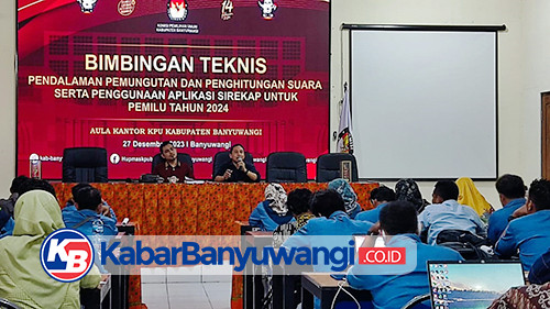 PPK se-Banyuwangi Dalami Aplikasi Sirekap untuk Pelaksanaan Pemilu 2024