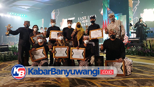 Kado Hari Jadi ke 250, Banyuwangi Borong Penghargaan di Ajang East Java Tourism Award