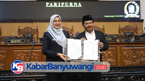 DPRD Setujui Raperda Pertanggungjawaban APBD Banyuwangi Tahun Anggaran 2025