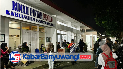 Tes CAT Calon PPK Rampung, Kantor KPU Banyuwangi Diserbu Pelamar PPS