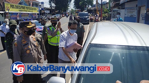 Cek Poin Penyekatan Dijaga Ketat 24 Jam Nonstop Selama Mudik Dilarang