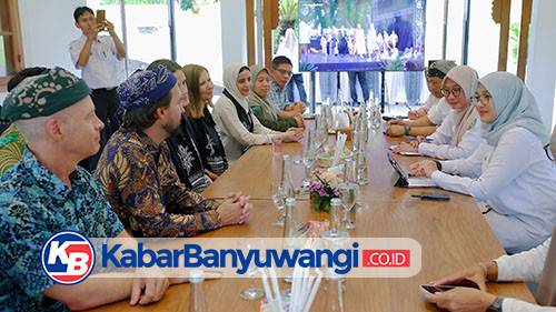 Apresiasi Komitmen Bupati Ipuk dalam Mengelola Sampah, Clean Rivers Uni Emirat Arab Suport Dua TPS3R Banyuwangi