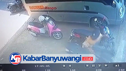 Motor Pelajar di Banyuwangi Raib Digondol Maling, Aksinya Terekam CCTV