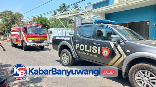 Dapur Rumah Bidan di Cluring Terbakar Diduga Akibat Korsleting, Kerugian Puluhan Juta