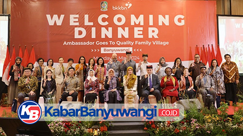 Dihadiri 17 Delegasi Negara, Banyuwangi Jadi Tuan Rumah Ambassador Goes to Kampung KB