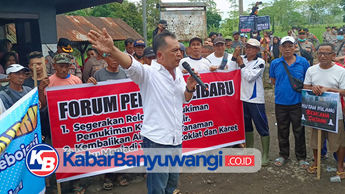 Puluhan Warga Kalibaru Demo Soal Banjir, Ini Tuntutannya