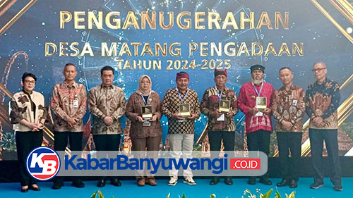 Desa Sukojati Banyuwangi Raih Penghargaan Nasional "Desa Matang Pengadaan" dari LKPP RI 