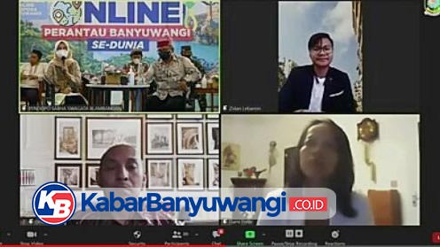 Diaspora Banyuwangi Peserta Mudik-Online, Menangis Saat Mendengar Lagu Tanah Kelahiran
