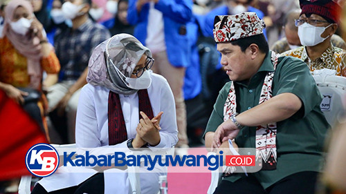 Menteri BUMN: Saya Jadikan Banyuwangi Contoh Transformasi ke Berbagai Daerah