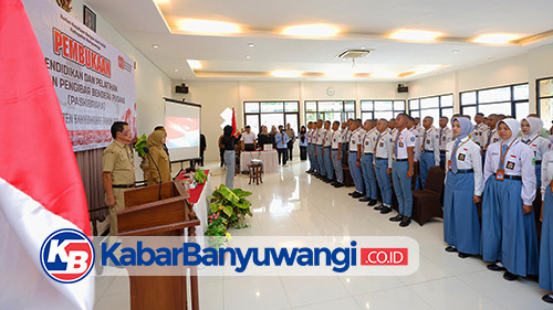 Sebanyak 75 Pelajar Banyuwangi Mulai Jalani Diklat Calon Paskibraka, 1 Lolos Tingkat Nasional Mewakili Jatim