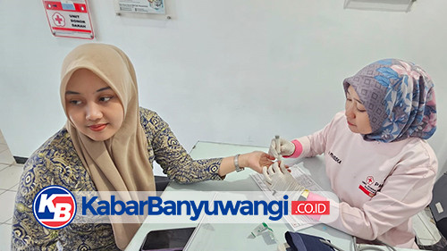 Rayakan HUT ke-56, BPJS Kesehatan Banyuwangi Gelar Aksi Donor Darah