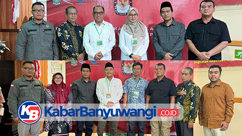 Dua Pasangan Bacabup-Cawabup Banyuwangi Jalani Pemeriksaan Kesehatan di Malang