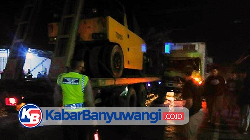 Gagal Mengerem, Tiga Truk Terlibat Kecelakaan Beruntun