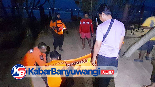 Pelajar Yang Terseret Ombak di Pantai Pulau Merah Banyuwangi Ditemukan Meninggal