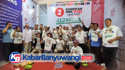 Dirikan Posko, TPD Banyuwangi Optimis Khofifah-Emil Menang Besar