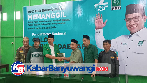 GP Ansor dan Banser Ambil Formulir Pilkada Banyuwangi 2024, Untuk Siapa?