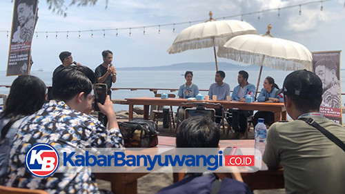 Jaring Aspirasi Pegiat Ekonomi Kreatif, Gibran Berdialog di Pinggir Pantai Marina Boom Banyuwangi