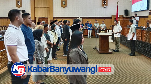 Dilantik Rabu Ini, 50 Anggota DPRD Banyuwangi Terpilih Ikuti Gladi Bersih