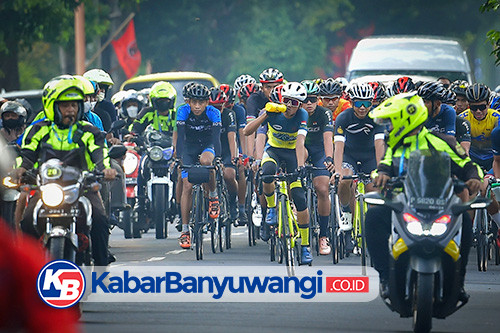 Ratusan Pesepeda dari Berbagai Daerah Ramaikan "Go West Gantasan Banyuwangi"