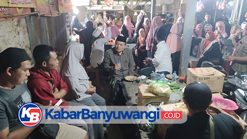 Cabup Banyuwangi Nomor 2 Gus Makki Blusukan di Pasar Ketapang, Serap Aspirasi Pedagang