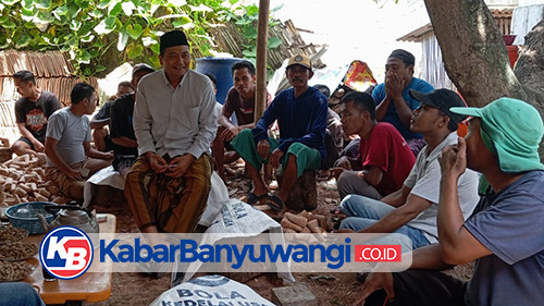 Perajin Ulekan Kaget, Cabup Banyuwangi Nomor Urut 2 Ali-Ali Tiba-tiba Muncul 