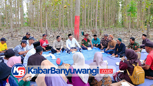 Cabup Banyuwangi Gus Makki Diundang Warga Karetan Diajak Sarapan Bersama