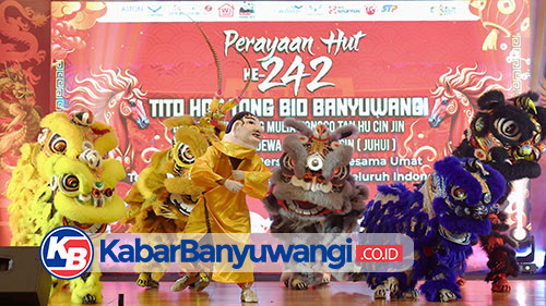 Hadiri HUT Klenteng Hoo Tong Bio Banyuwangi, Bupati Ipuk: Momentum Perkuat Harmoni