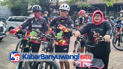 Halal Bihalal Diganti Gowes Bersama Sebagai Ajang Silaturami Ikawangi Tangerang Raya