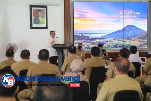 Gelar Rakor Perdana, Ini Pesan Bupati Anas Kepada kepala OPD di Awal Tahun 2021
