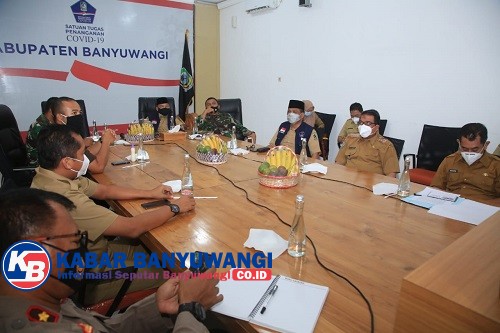 Satgas Banyuwangi Susun Kebijakan Baru Cegah Penularan Covid-19